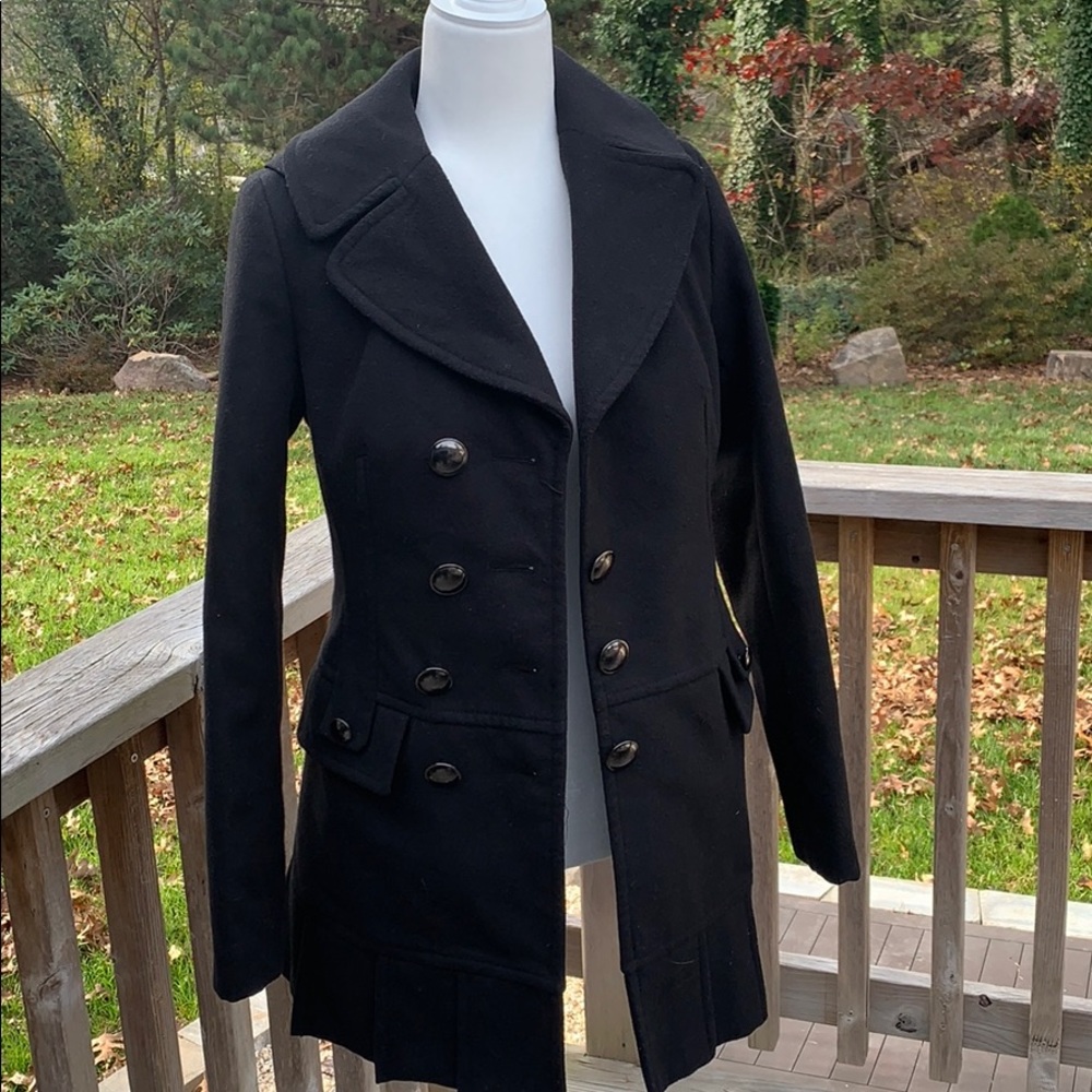 Kensie Dress Coat, Double Breasted Sz XS
